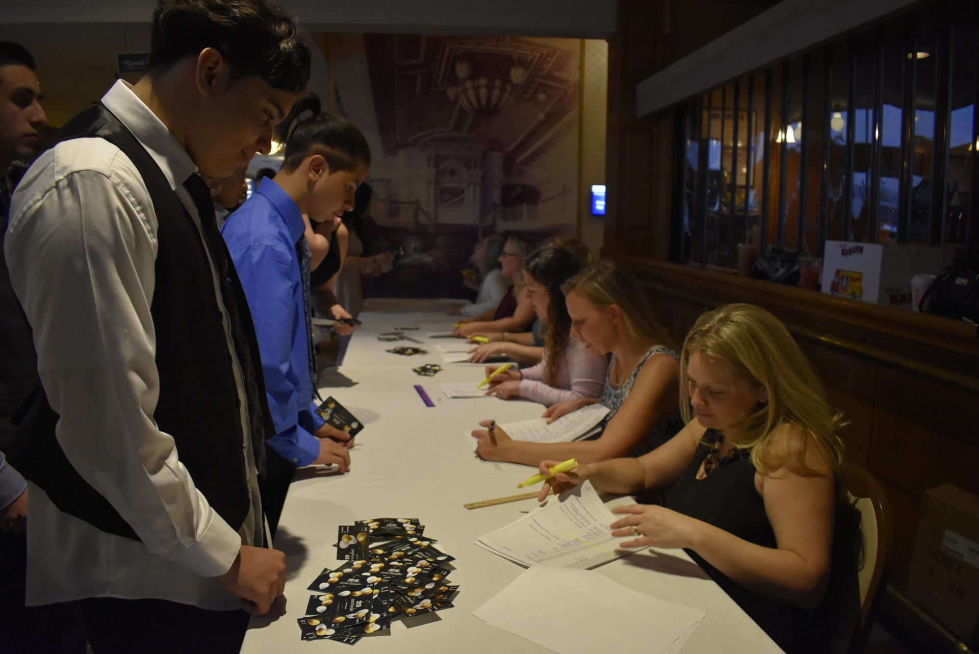 Checking into the Banquet