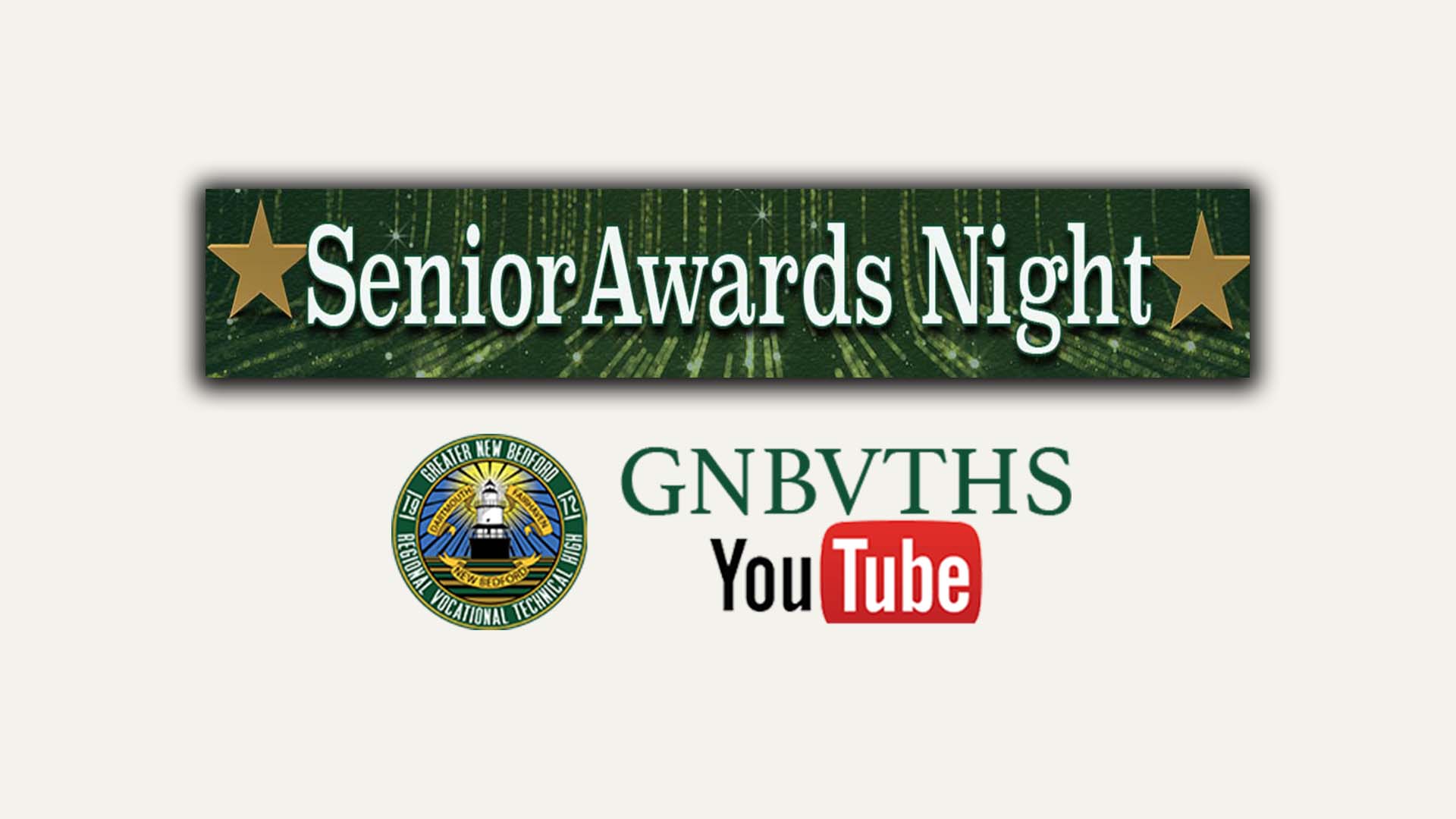 Footer Link for Senior Awards Night 2020 that was Live on Youtube