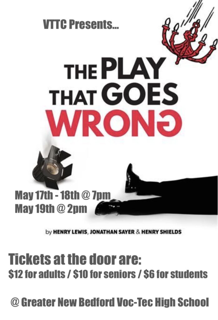 Poster from Play "The play that goes wrong"