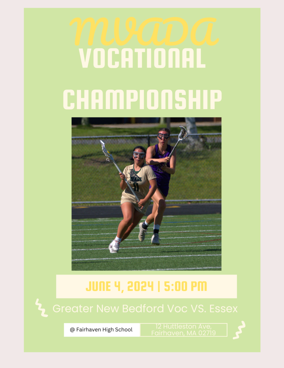 Girls Lacrosse Tournament Game – June 4 | Greater New Bedford Regional ...