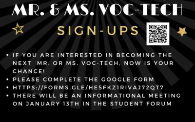 Mr. and Mrs. Voc-Tech Sign Ups